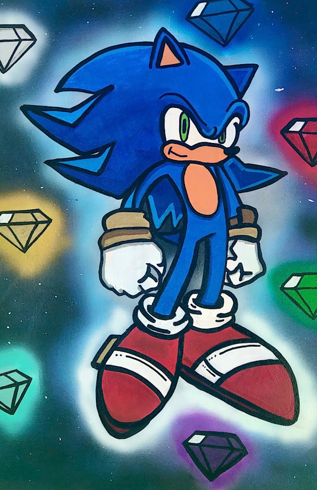 “Sonic” Print