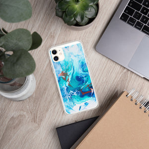 Still Blue iPhone Case