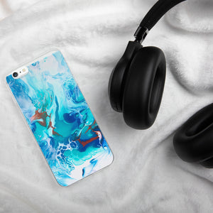 Still Blue iPhone Case