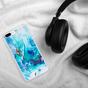 Still Blue iPhone Case